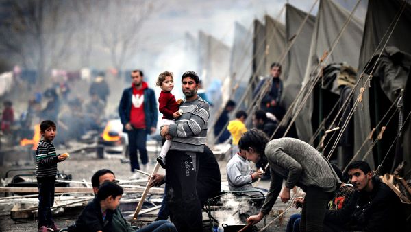 Syrian refugees' camp. (AFP/  File Photo)