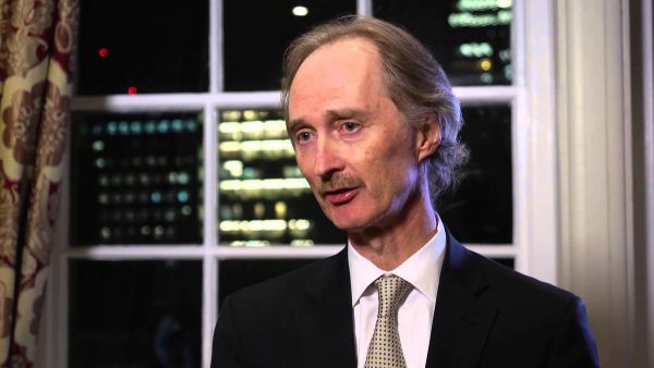 As the UN envoy for Syria, Geir Pedersen faces monumental challenges. (YouTube Screenshot)
