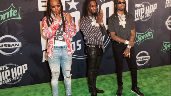 Migos' Culture II is No. 1 on the U.S. album chart, Billboard.com announced Saturday. (Source: Jamie Lamor Thompson - Shutterstock)
