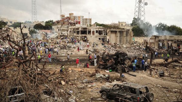 The bomb attacks were the deadliest since al-Shabaab began its insurgency in 2007 (AFP/File)