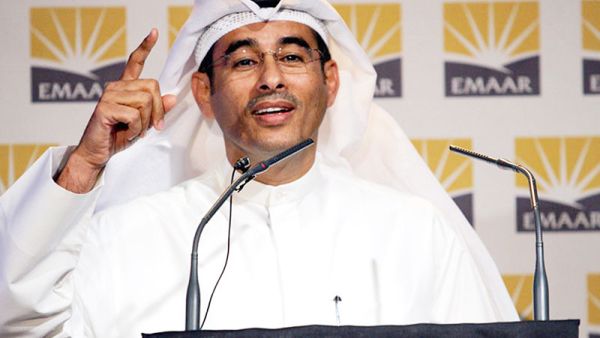 Emaar said a highlight of its growth this year has been the surge in sales of residential property in Dubai. (Pictured here: Mohamed Alabbar, chairman of Emaar Properties)