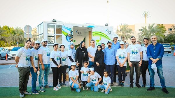 National Bank of Fujairah's team. 
