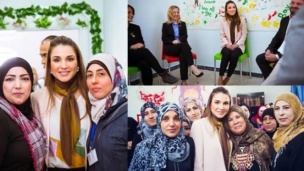 أناقة ربيعية على طريقة الملكة رانيا "صورة"