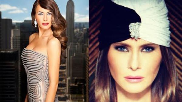 ميلانيا كناوس ترامب هي عارضة سلوفينية سابقة