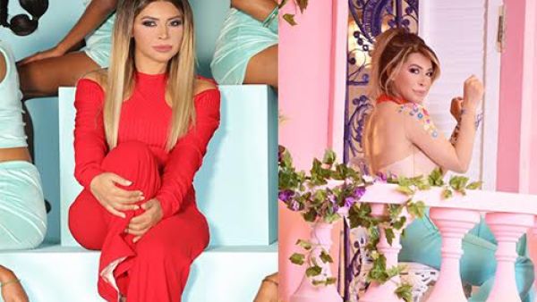  أطلت نوال بلوك جميل وساحر محاطةً باللون الزهري