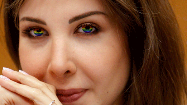 Ajram supposedly has a huge fan base from the gay population.