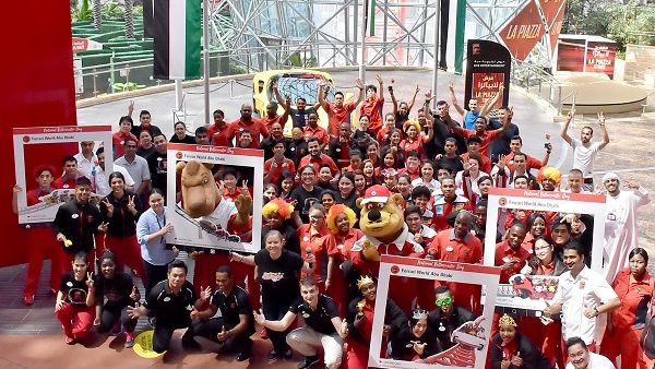 National Rollercoaster Day at Ferrari World Abu Dhab