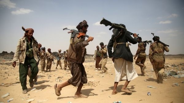 Houthi fighters in Yemen. (AFP/File)