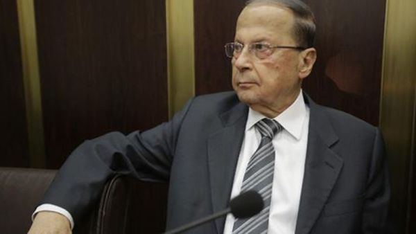 President of Lebanon, Michel Aoun. (AFP/File)