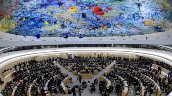 The 22nd session of the U.N. Human Rights Council met in Geneva on Feb. 25, 2013. (AFP/File)
