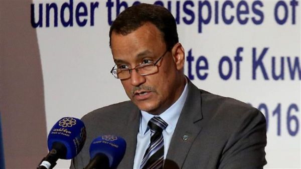 UN Special Envoy for Yemen Ismail Ould Cheikh Ahmed speaks during a press conference at the Information Ministry in Kuwait City, Kuwait, May 5, 2016. (AFP/File) UN Special Envoy for Yemen Ismail Ould Cheikh Ahmed speaks during a press conference at the Information Ministry in Kuwait City, Kuwait, May 5, 2016. (AFP/File)