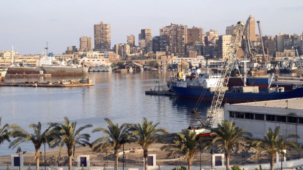 A view of the Alexandria port. (Pinterest)