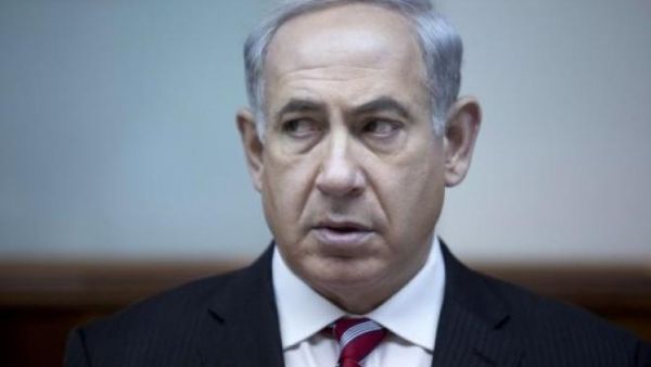 Israeli Prime Minister Benjamin Netanyahu heads the weekly cabinet meeting at his office in Jerusalem. (AFP/File)