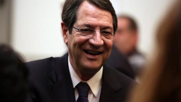 President of Cyprus, Nicos Anastasiades. (AFP/Patrick Baz)