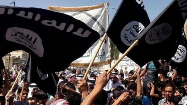 A file photo of Daesh supporters waving flags. (AFP/File)