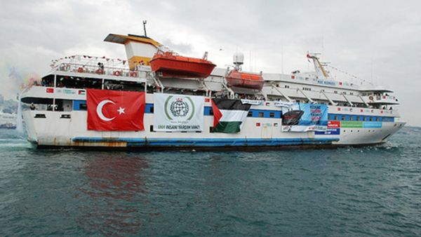 Relations between Israel and Turkey were disrupted in May 2010 after Israeli commandos raided the Mavi Marmara, killing ten Turkish citizens as they attempted to sail to Gaza to break the blockade. (AFP/File)