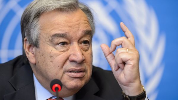 United Nations Secretary General  Antonio Guterres. (AFP/File)