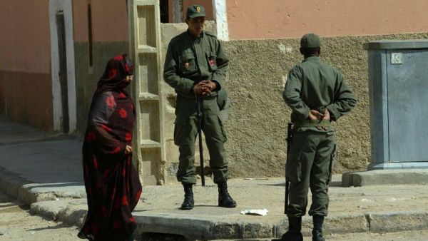 Morroco police patrol in the streets of El Aaiun. (AFP/Samuel Aranda) Morroco police patrol in the streets of El Aaiun. (AFP/Samuel Aranda)