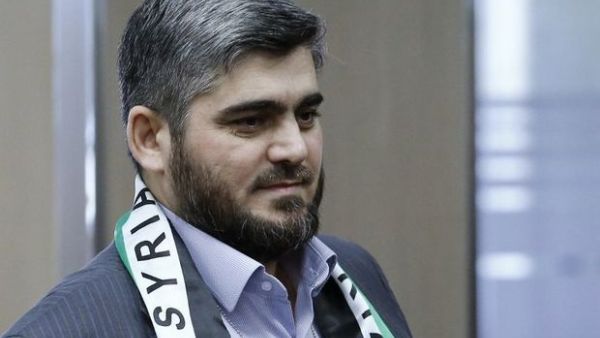 Mohammed Alloush has resigned over what he called the failure of peace talks. (AFP/File)