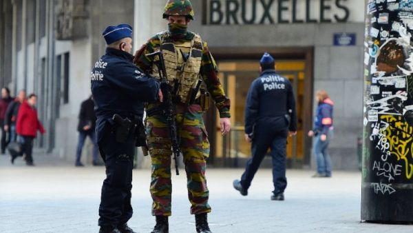 The attacks in Brussels on the airport and metro took place on March 22, 2016. (AFP/Emmanuel Dunand)
