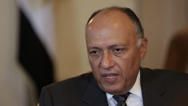 Al-Shoukry's meeting with Netanyahu is to be the first visit by an Egyptian foreign minister to the state of Israel since 2007. (Twitter)