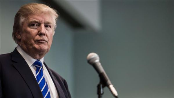 Republican presidential candidate Donald Trump speaks to the media before a campaign event in Columbia. (AFP/File)