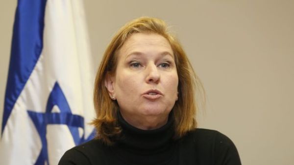 Israel's Justice Minister Tzipi Livni, December 3, 2014. (AFP/File)