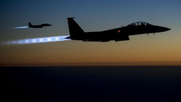David Cameron has opened the door to expanding British airstrikes to Libya, Syria and Iraq. (AFP/Senior Airman Matthew Bruch)