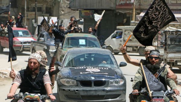 Al-Nusra Front motorcycle parade in Aleppo. (AFP/File)
