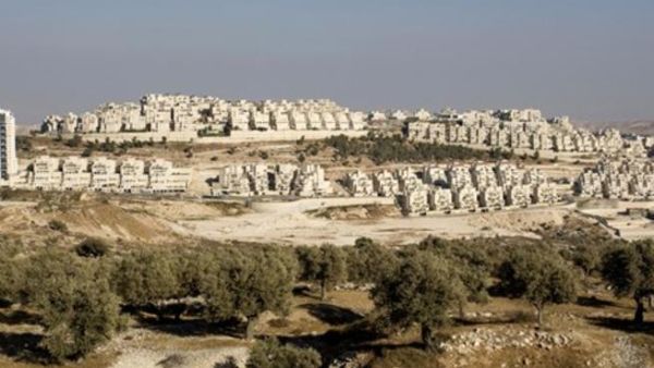 مستوطنة إسرائيلية مقامة على أراضي الضفة الغربية