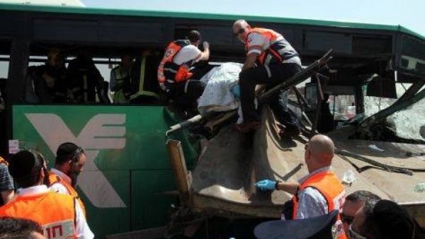 مصرع إسرائيلية وإصابة العشرات بحادث سير إلى الشمال الشرقي من مدينة رام الله