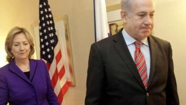 كلينتون ونتانياهو قبيل اجتماعهما في نيويورك الخميس