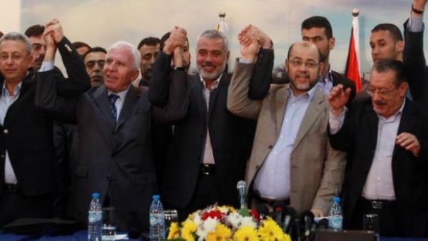 قادة من الفصائل والتنظيمات الفلسطينية