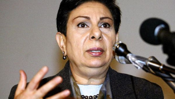 عضو اللجنة التنفيذية لمنظمة التحرير الفلسطينية حنان عشراوي