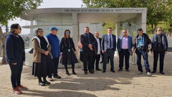 وفد إعلامي من دول عربية،يزور "إسرائيل"