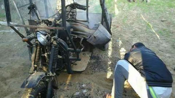 القوات الإسرائيلية استهدفت "توك توك" يقل مجموعة من الشبان