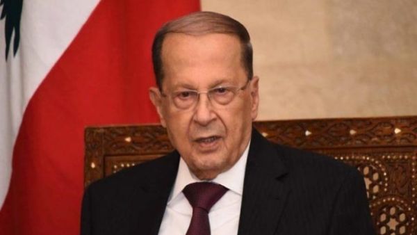  الرئيس اللبناني ميشال عون