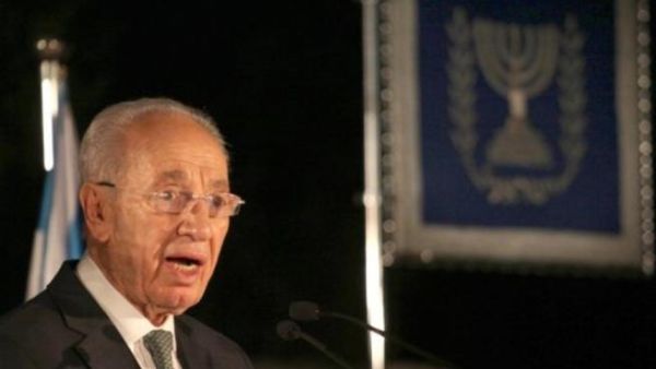  الرئيس الاسرائيلي شيمون بيريز