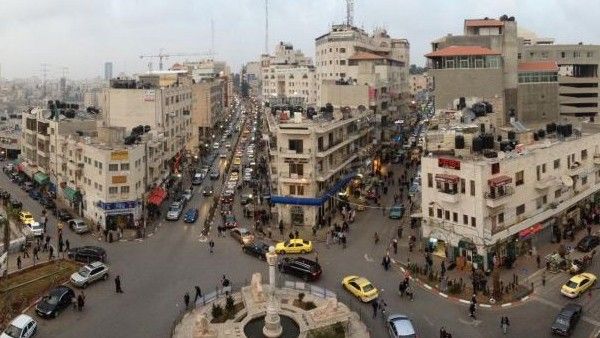 مدينة رام الله في الضفة الغربية