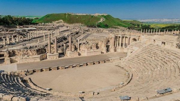 موقع سبسطية الاثري شمال غرب نابلس