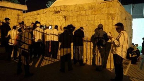 مستوطنون يقتحمون “مقام يوسف”، شرقي مدينة نابلس/ ارشيفية