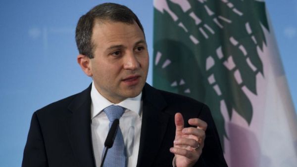 Free Patriotic Movement chief and Foreign Minister Jebran Bassil (AFP/File Photo)