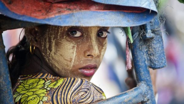 A Rohingya outside Sittwe in Myanmar's Rakhine state (Ye Aung Thu/AFP Photo)