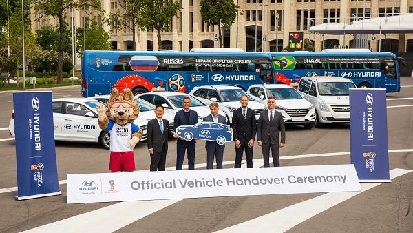 Hyundai VIK Ceremony at 2018 World Cup.