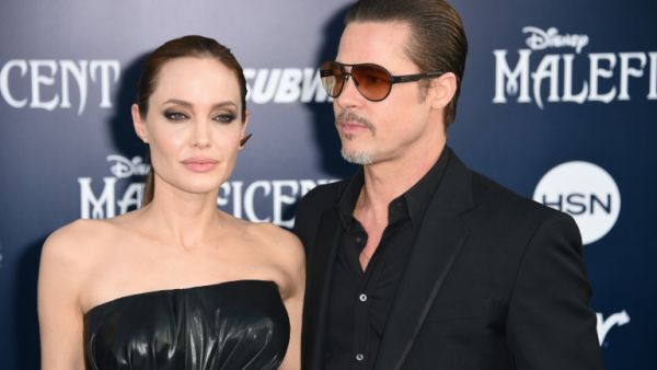 Brad Pitt and Angelina Jolie (AFP/Robyn Beck)