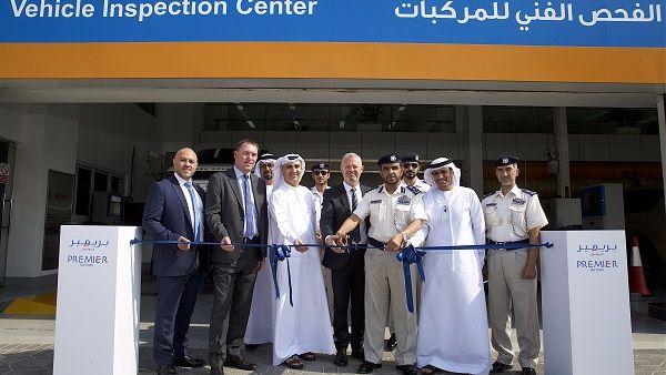 Senior officials from Premier Motors, Al Tayer Motors, ADNOC, Abu Dhabi and Police inaugurated the Vehicle Inspection Centre (VIC)