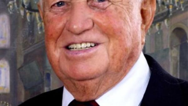 An undated handout picture released by the Jordanian Royal Palace shows retired Colonel Walter Percy Gardiner, the British grandfather of Jordan's King Abdullah II. Gardiner died on December 1, 2010 at his Amman home, a family friend said
