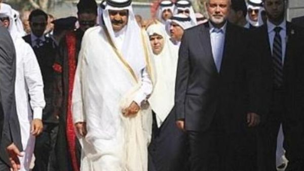 Qatari emir in Gaza