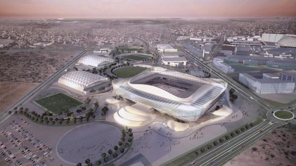 The venue, located just minutes from Hamad International Airport and in the centre of the urban development of Qatar’s capital Doha, is scheduled for completion by 2020. (AFP/File) The venue, located just minutes from Hamad International Airport and in the centre of the urban development of Qatar’s capital Doha, is scheduled for completion by 2020. (AFP/File)