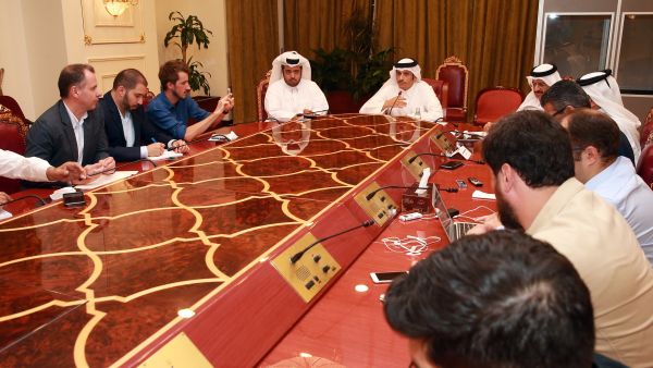 The Turkish troops will take part in joint exercises with Qatari soldiers, pursuant to agreements signed between the two countries. (AFP) 